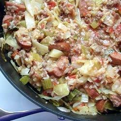 Cabbage Jambalaya