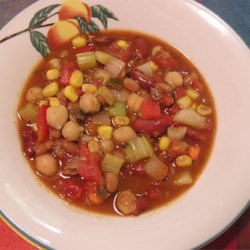 Grandma's Slow Cooker Vegetarian Chili