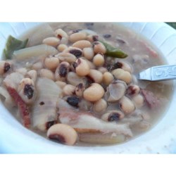 Slow Cooker Spicy Black-Eyed Peas