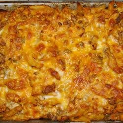 Chicken and Chorizo Pasta Bake