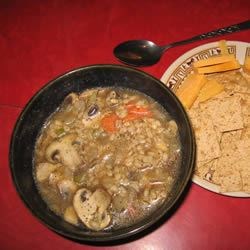 Mushroom Barley Soup