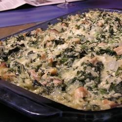 Chicken Florentine Rice Casserole