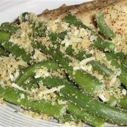 Green Beans with Bread Crumbs