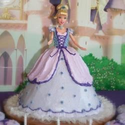 Beautiful Birthday Cakes on Barbie Doll Cake Recipe   Allrecipes Com