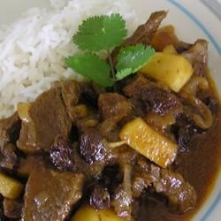 Curried Beef a la Tim