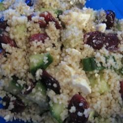 Couscous, Cranberry, and  Feta Salad