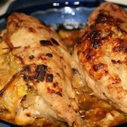 Squash Stuffed Chicken Breasts