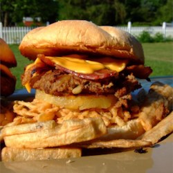 Hawaiian Belly Buster Burgers