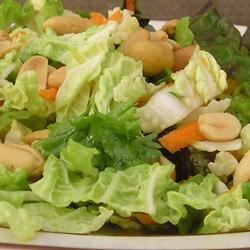 Napa Cabbage Salad with Lemon-Pistachio Vinaigrette