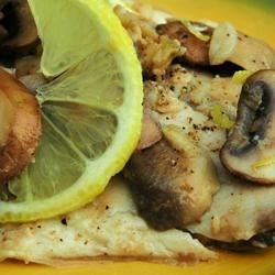 Zesty Tilapia with Mushrooms