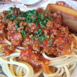 Kay's Spaghetti and Lasagna Sauce Recipe