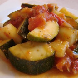 Tomato and Zucchini Melange