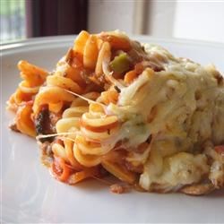 Slow Cooker Pizza Casserole - Mommy's Fabulous Finds