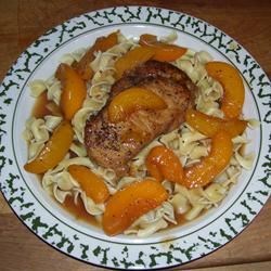 Peachy Pork Chops