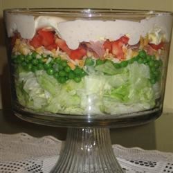 Seven Layer Salad Recipe