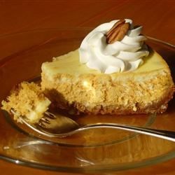 Marbled Pumpkin Cheesecake