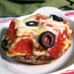 Personal Portobello Pizza