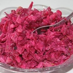 What is a good recipe for fresh beet salad?