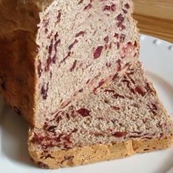 Cranberry Wheat Bread