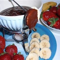 Chocolate Fondue L'Afrique Recipe