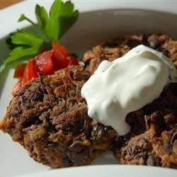 Spicy Black Bean Cakes