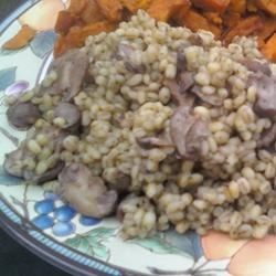 Barley Mushroom Risotto