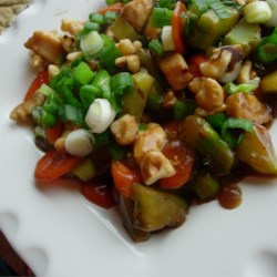 Chicken Honey Nut Stir Fry