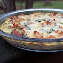 Ham and Veggie Quiche