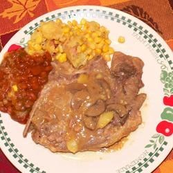 Sunny's Creamy Chicken Pork Chops