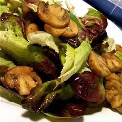 Warm Mushroom Salad