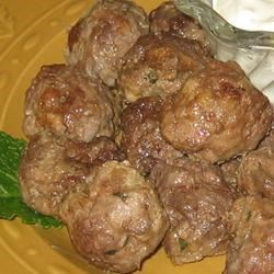 Margaret's Keftedes (Greek Meatballs)