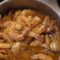 Beer-Boiled Shrimp