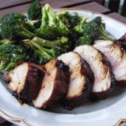 Molasses-Glazed Pork Tenderloin