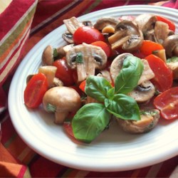 Byrdhouse Marinated Tomatoes and Mushrooms