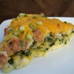 Green Eggs and Ham Quiche