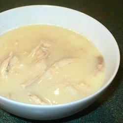 Greek Avgolemono Chicken Soup