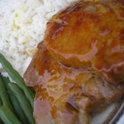 Apricot-Glazed Pork Chops