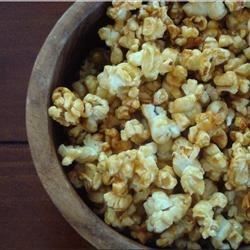 Microwave Caramel Popcorn