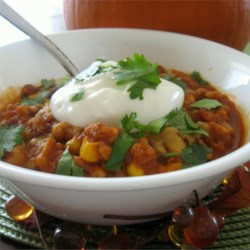 Pumpkin Turkey Chili