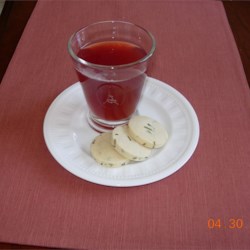 Rosemary Shortbread Cookies