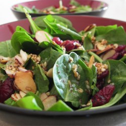 Jamie's Cranberry Spinach Salad