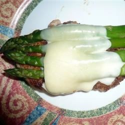 Quick Chicken with Asparagus and Provolone