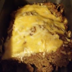 Cheese Stuffed Turkey Meat Loaf