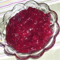 Cranberry Apple Sauce