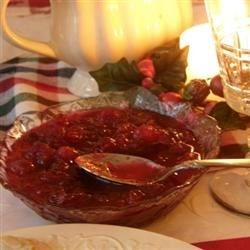 Brandied Orange and Cranberry Sauce Recipe