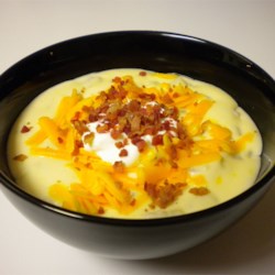 Loaded Baked Potato Soup Rachael Ray