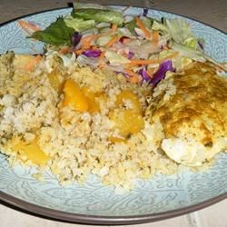 Curried Chicken with Mango Rice