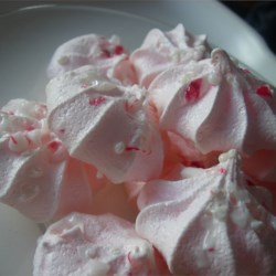 Peppermint Meringue Cookies Recipe