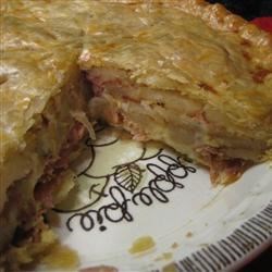 Ham and Onion Pie