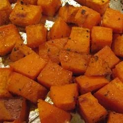 Sweet and Spicy Sweet Potatoes   from Bizzy Bakes